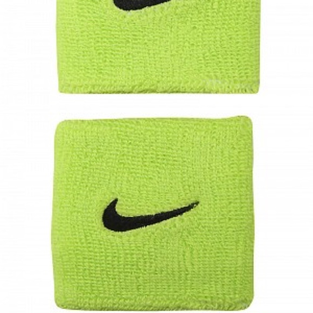 Swoosh wristbands